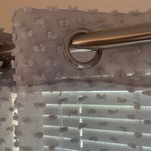 Light Sage Grommet Curtains - 2 panels!